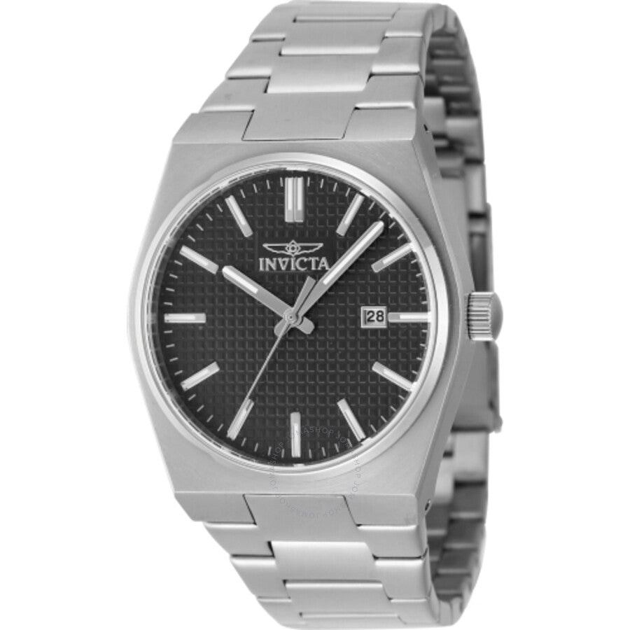 Invicta Speedway Zager Exclusive Quartz Black Dial Men's Watch 48389 - The Watches Men & Co