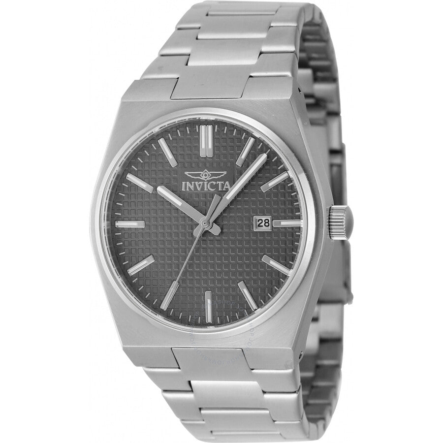 Invicta Speedway Zager Exclusive Quartz Charcoal Dial Men's Watch 48391 - The Watches Men & Co