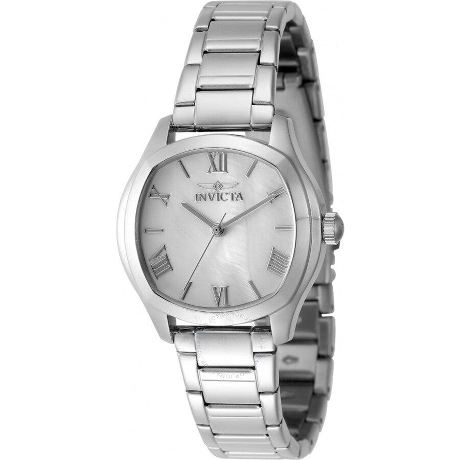 Invicta Wildflower Quartz White Dial Ladies Watch 48234 - The Watches Men & Co