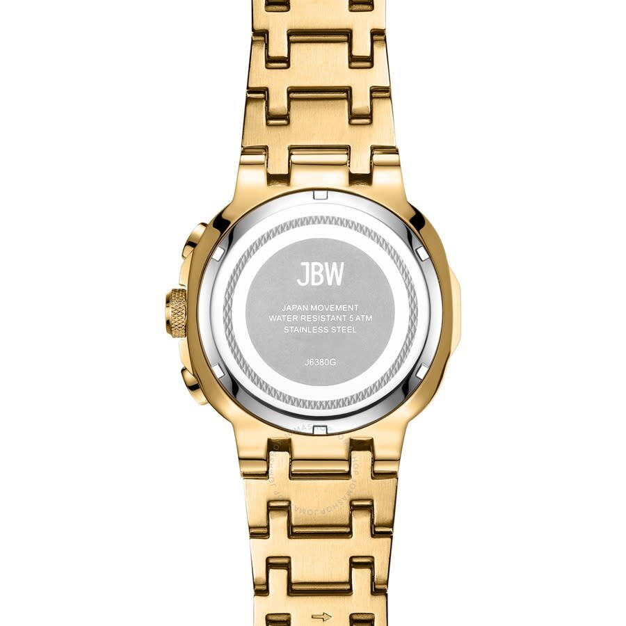 JBW Heist GMT Quartz Red Dial Unisex Watch J6380G - Dawson Watches #2