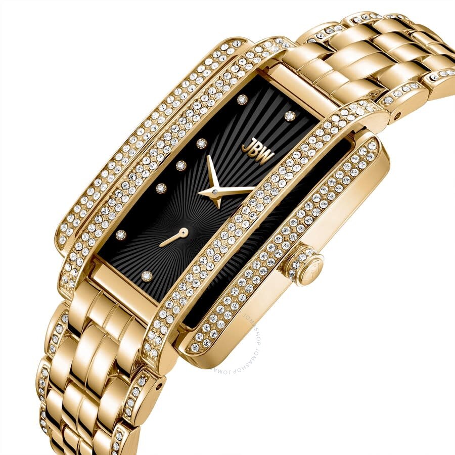 JBW Mink Collection Automatic Diamond Black Dial Ladies Watch J6358G - Dawson Watches #2