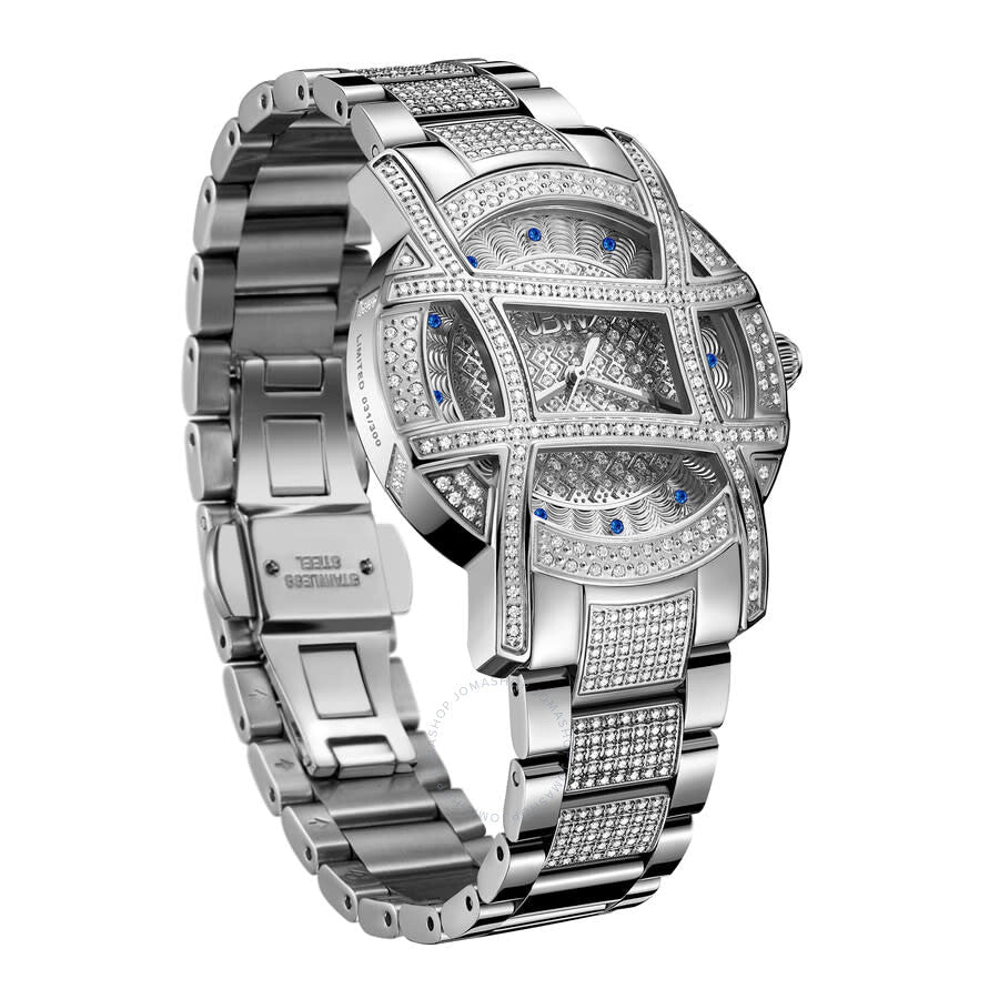 JBW Platinum Series Diamond Silver-tone Dial Ladies Watch PS510B - Dawson Watches #5