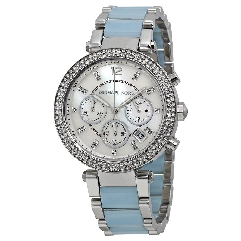 Michael Kors Parker Mother of Pearl Dial Ladies Watch MK6138