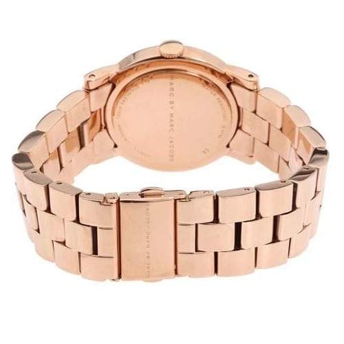 Marc By Marc Jacobs Amy women's rose gold plated watch MBM3167