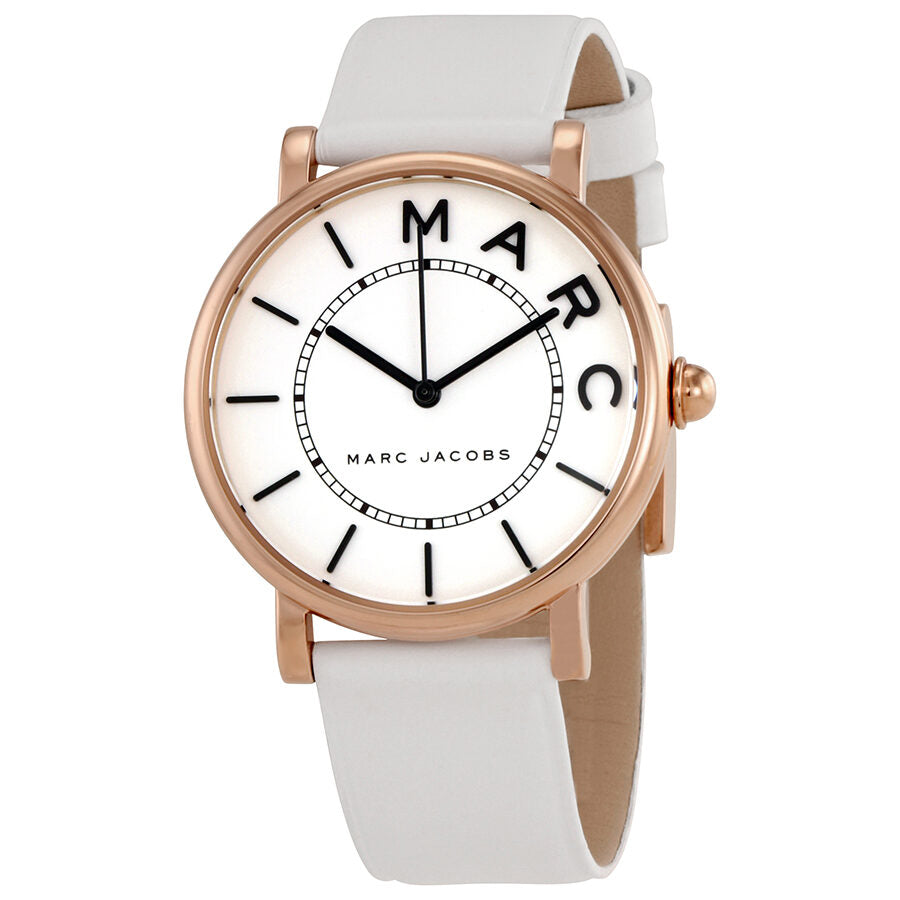 Marc Jacobs Roxy White Dial Rose Gold Watch - MJ1561