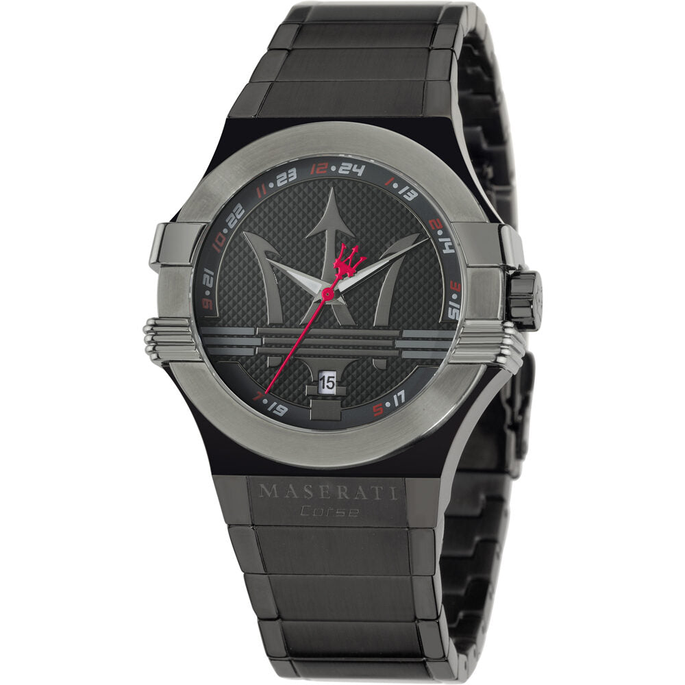 Maserati Potenza Black Dial Men's Watch R8853108003 - Kiwi Watches