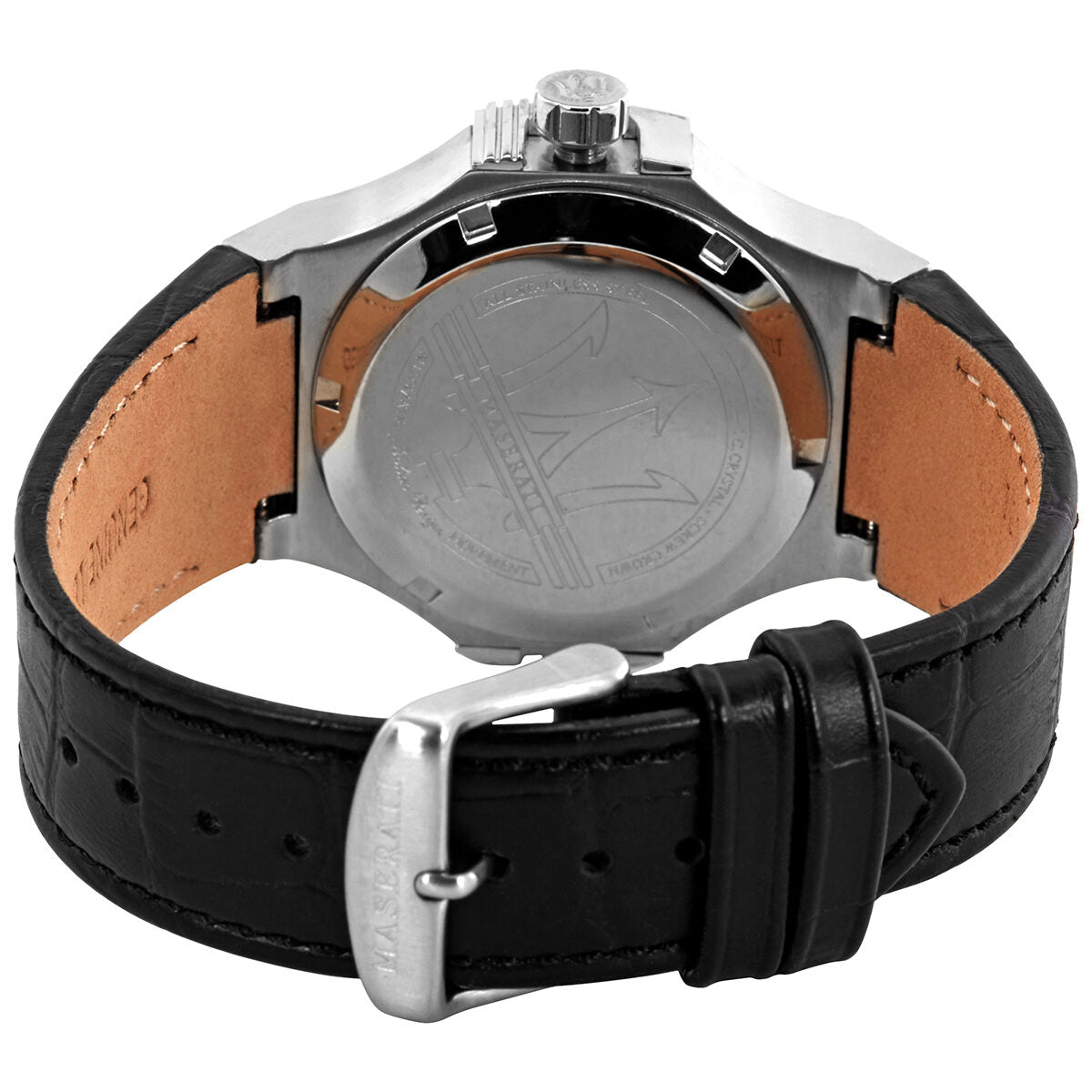 Maserati Potenza Automatic Black Skeleton Dial Watch R8821108038