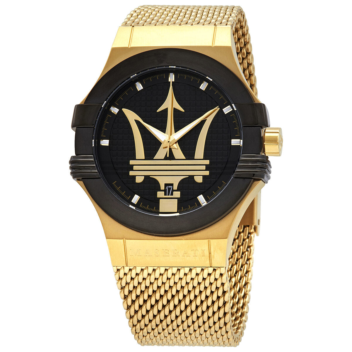 Maserati Potenza Quartz Black Dial Watch R8853108006