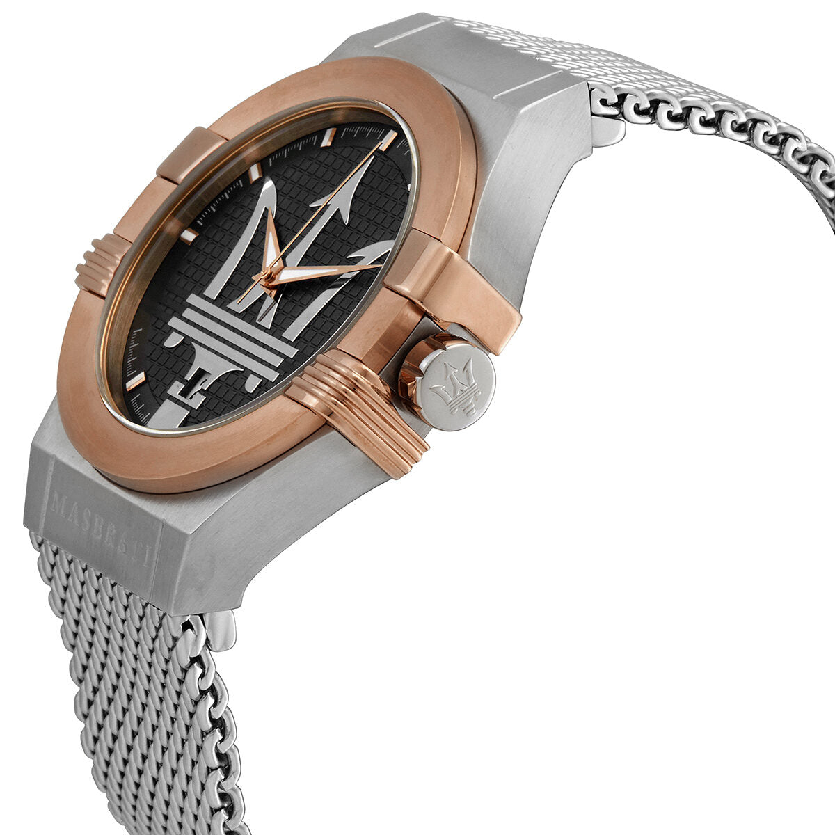 Maserati Potenza Quartz Dark Grey Dial Watch R8853108007