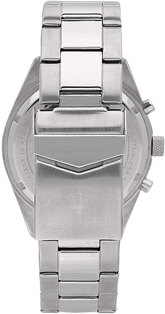 Maserati Silver Stainless-Steel Quartz Watch R8853100018