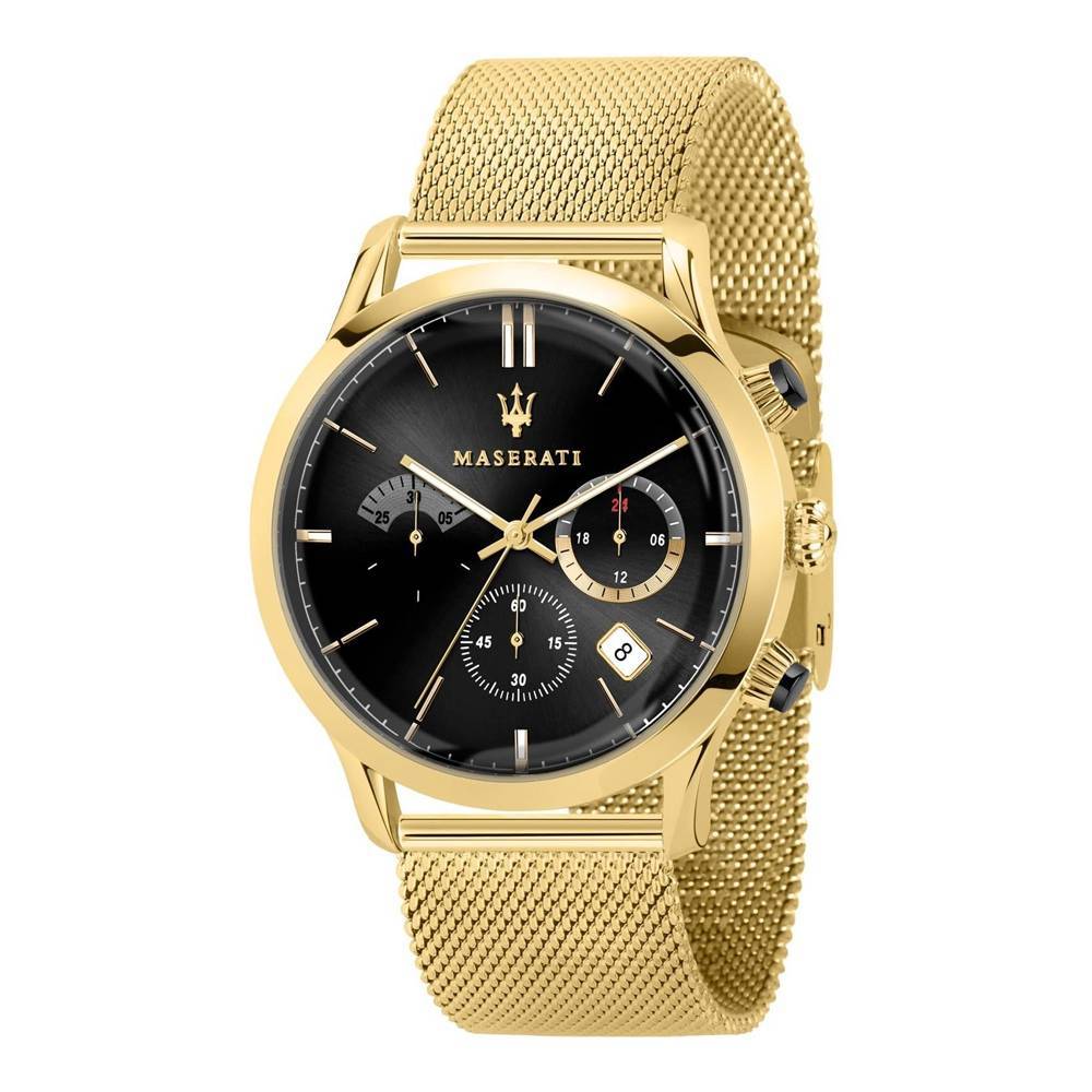 Maserati Ricordo Chronograph Black Dial Watch R8873633003