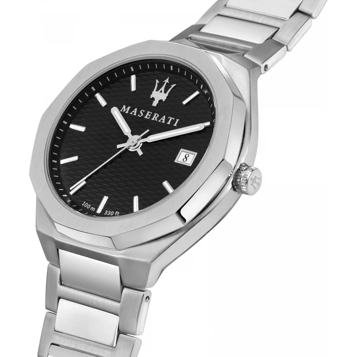 Maserati Stile Black Dial Watch R8853142003