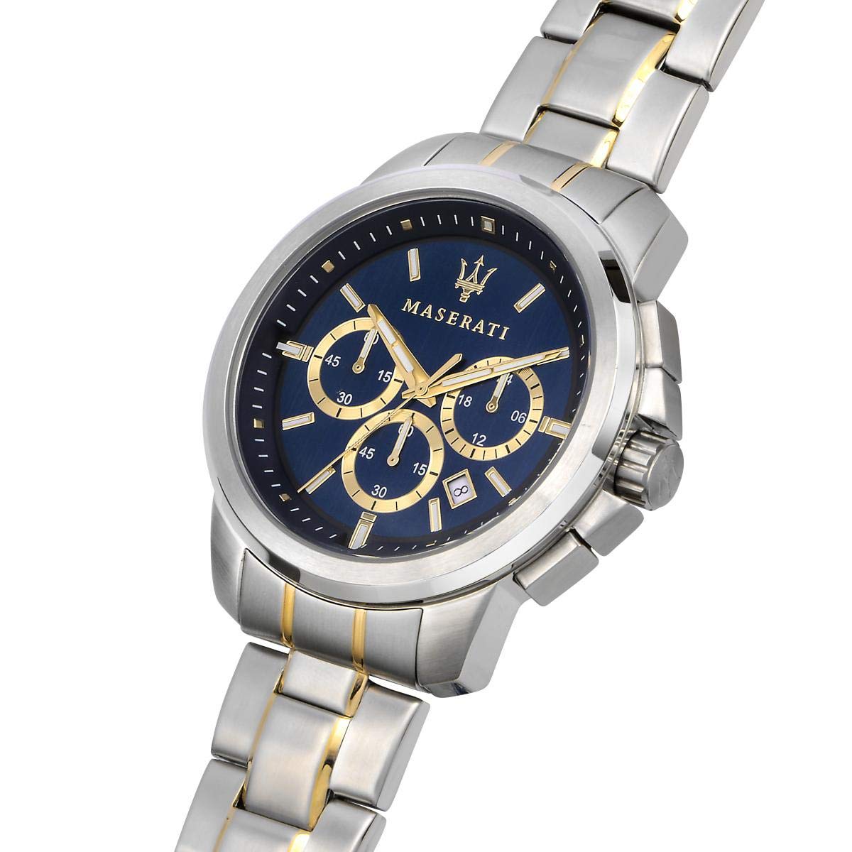Maserati Successo Chronograph Quartz Blue Dial Men’s Watch R8873621016 - Watch