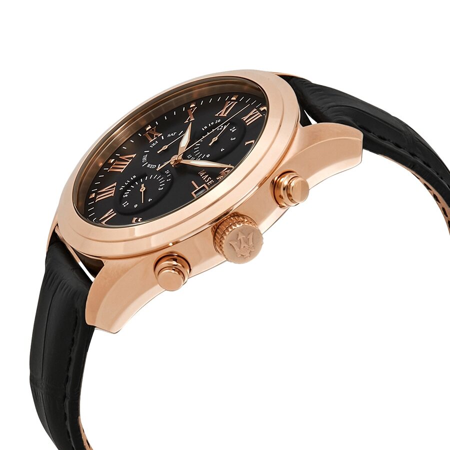 Maserati Traguardo Black Dial Watch R8871612002