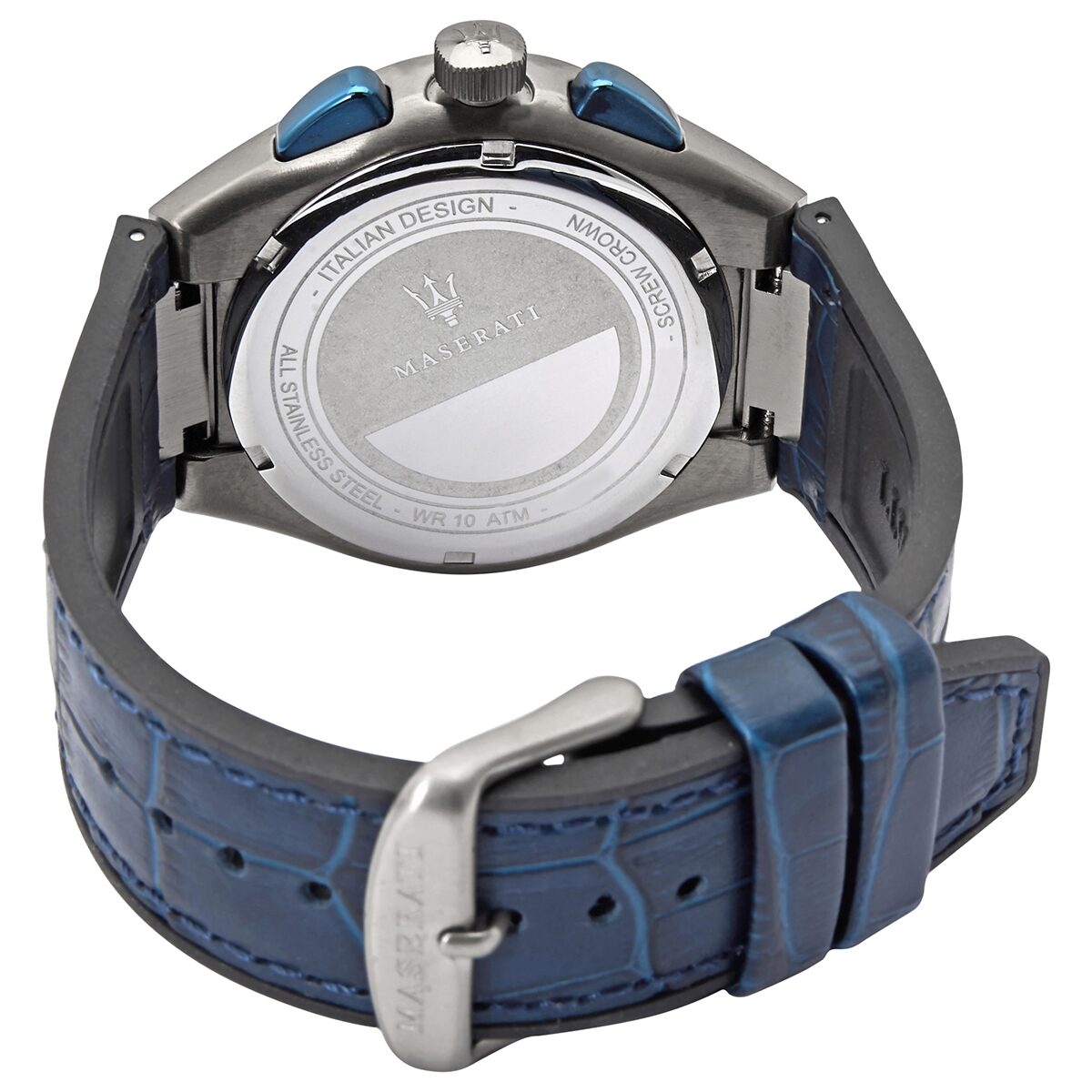 Maserati Triconic Chronograph Quartz White Dial Men's Watch #R8871639001 - Kiwi Watches #3