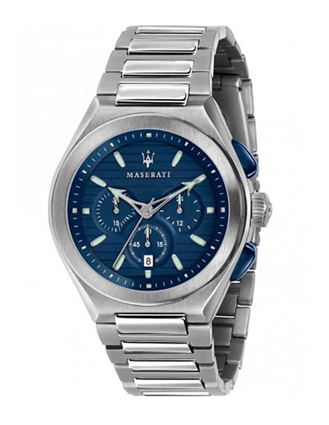 Maserati Triconic Chronograph Quartz Blue Dial Men's Watch R8873639001