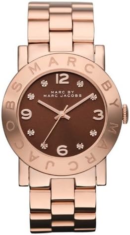 Marc by Marc Jacobs Amy women's rose gold plated watch MBM3167