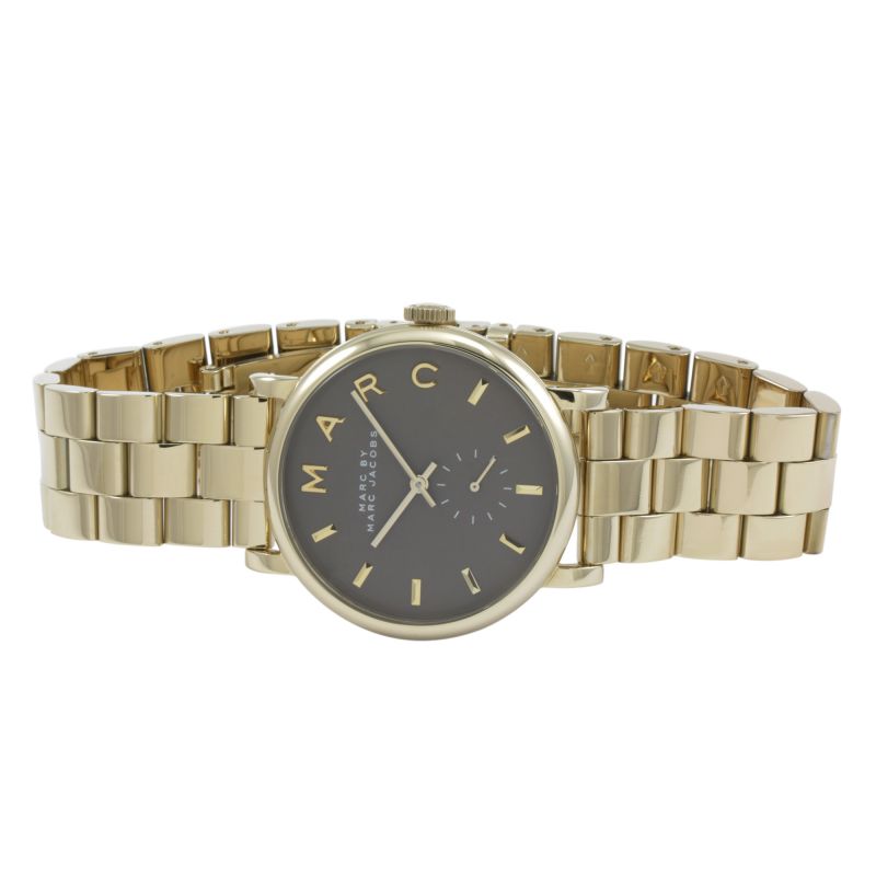 Marc by Marc Jacobs Grey Baker Grey Dial Ladies Watch MBM3281