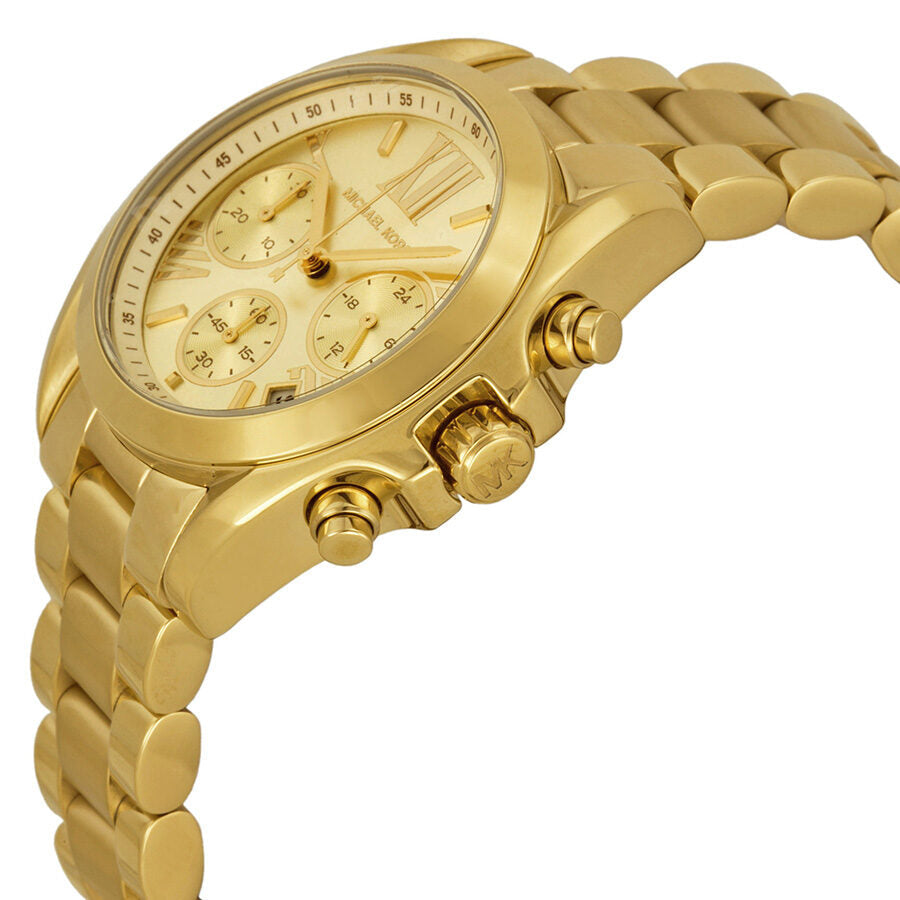 Michael Kors Bradshaw Chronograph Champagne Dial Ladies Watch MK5798