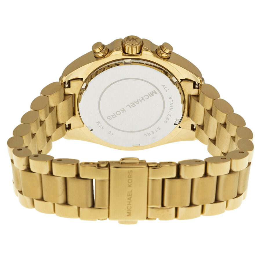 Michael Kors Bradshaw Chronograph Champagne Dial Ladies Watch MK5798