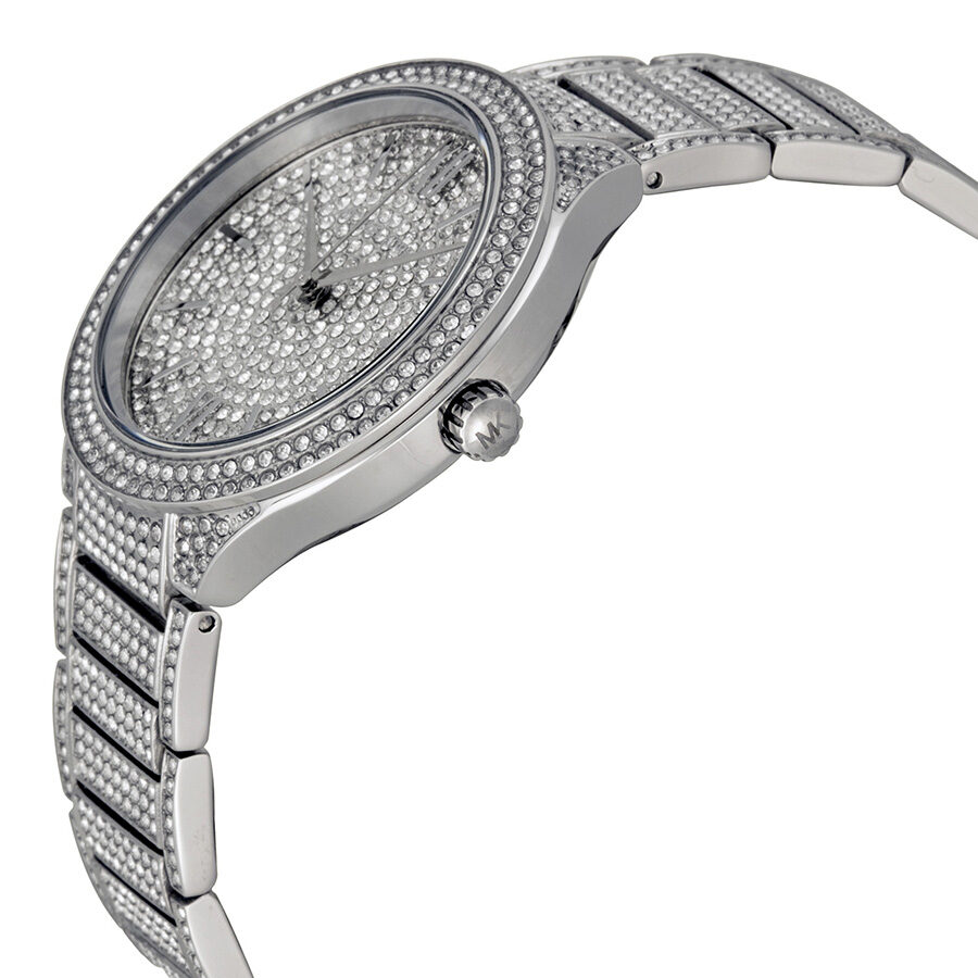 Michael Kors Kerry Crystal Pave Stainless Steel Ladies Watch MK3359