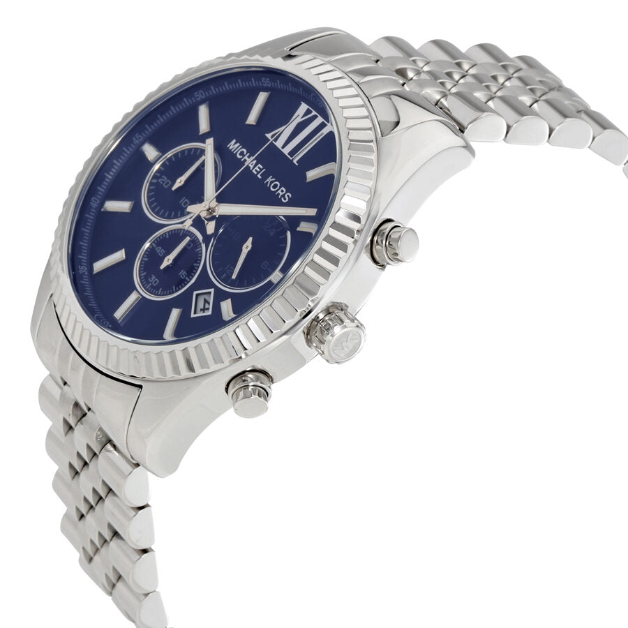 Michael Kors Lexington Chronograph Navy Dial Men's Watch MK8280