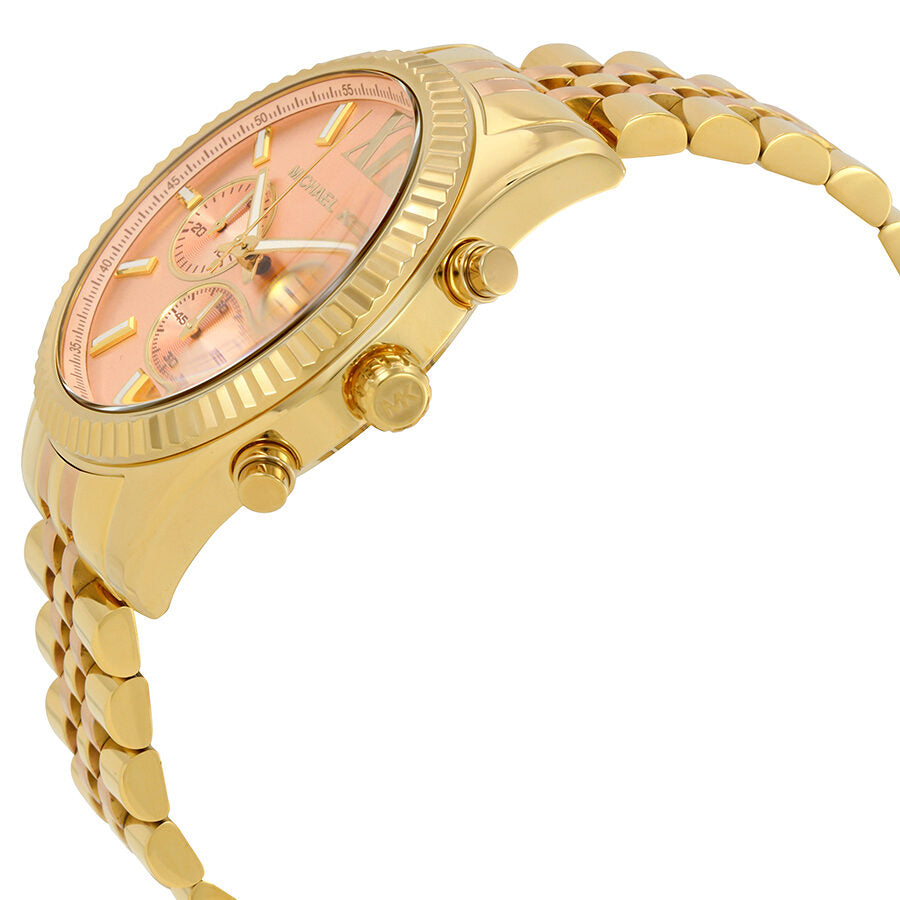 Michael Kors Lexington Chronograph Two-tone Women's Watch - MK6473