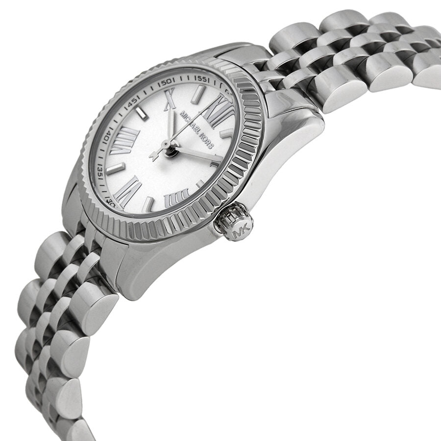 Michael Kors Lexington White Dial Stainless Steel Ladies Watch MK3228 - BigDaddy Watches #2