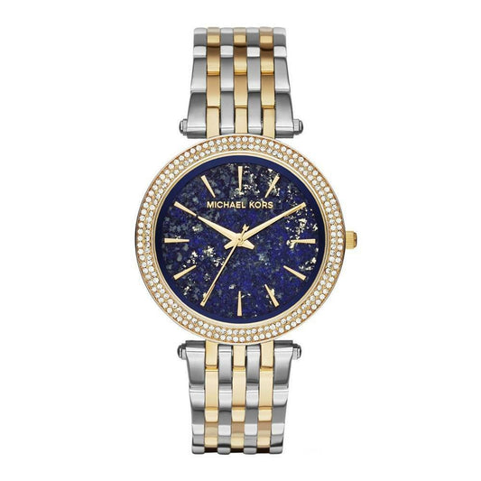 Michael Kors Two Tone Darci Blue Dial Women's Watch  MK3401 - Dawson Watches