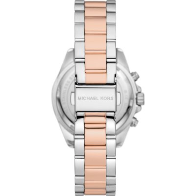 Michael Kors Bradshaw Chronograph Quartz White Dial Two-Tone Ladies MK7258