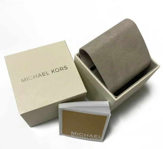 Michael Kors Brecken Black Dial Gold Men's Watch - MK8848