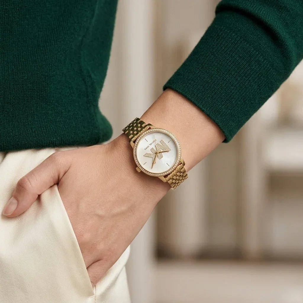 Michael Kors Adrianna I Gold-Tone Watch - MK1051