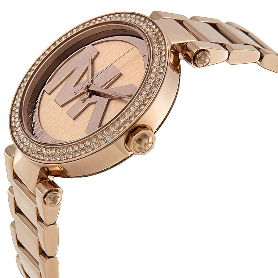 Michael Kors Parker Dial Rose Gold-tone Ladies Watch MK5865
