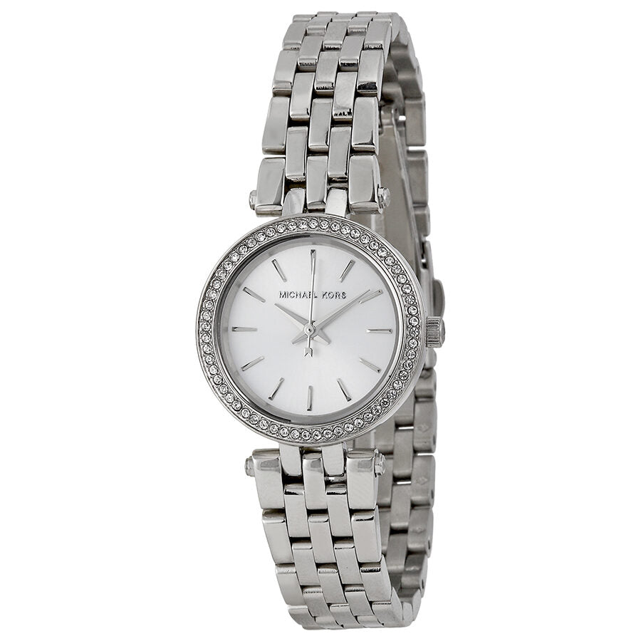 Michael Kors Petite Darci White Dial Silver Women's Watch - MK3294
