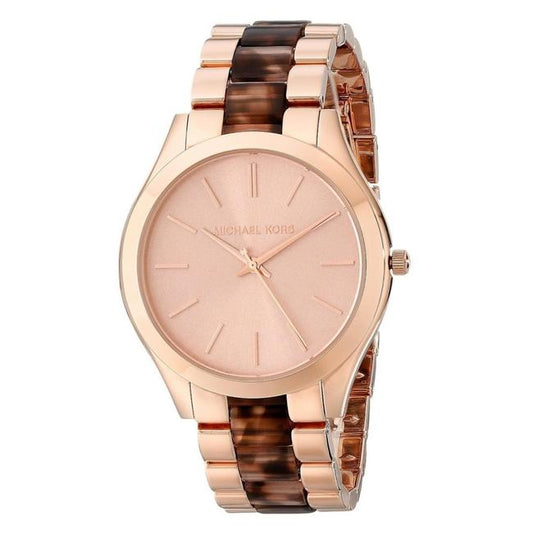 Michael Kors Runway Rose Gold-tone Stainless Steel Ladies Watch MK4301