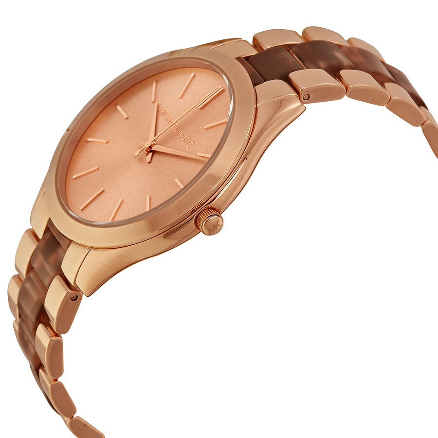Michael Kors Runway Rose Gold-tone Stainless Steel Ladies Watch MK4301 - BigDaddy Watches #2