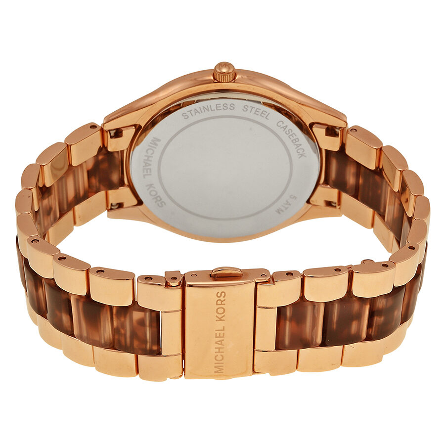 Michael Kors Runway Rose Gold-tone Stainless Steel Ladies Watch MK4301 - BigDaddy Watches #3