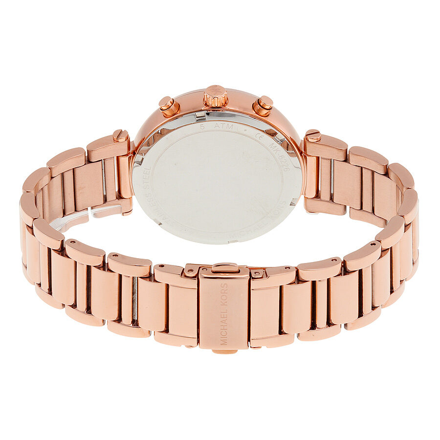 Michael Kors Sawyer Grey Dial Rose Gold-plated Ladies Watch MK6226 - BigDaddy Watches #3