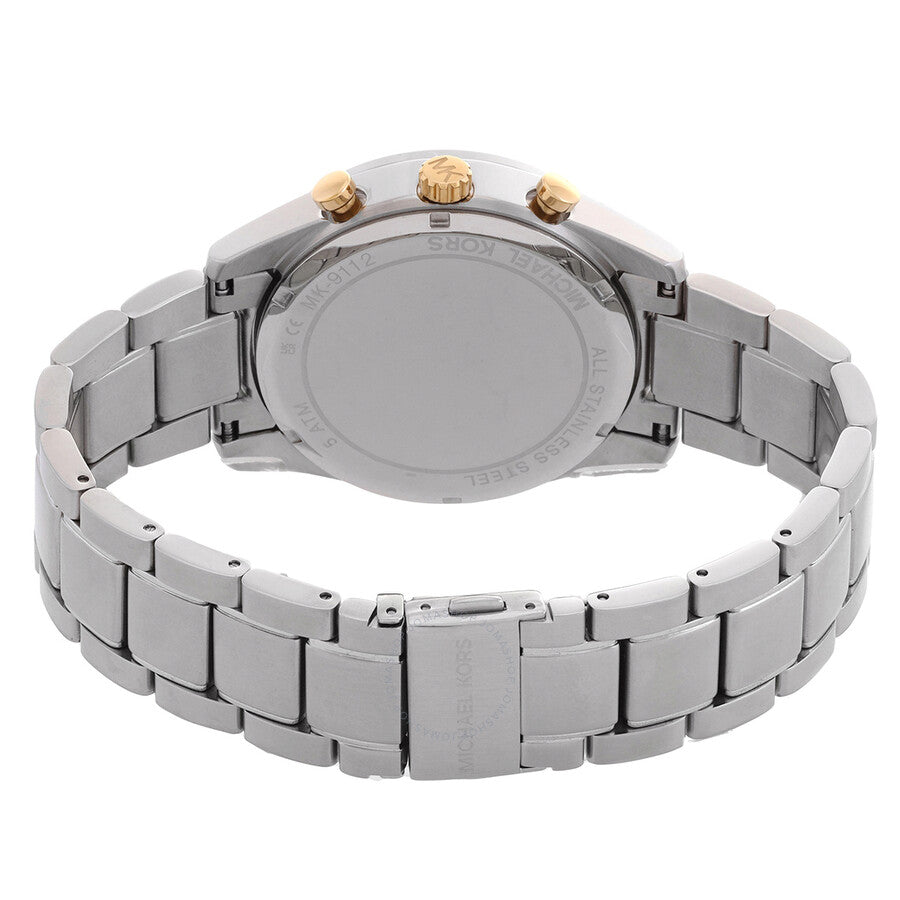 Michael Kors Warren Chronograph Quartz White Dial Men's Watch MK9112 - Kiwi Watches #3