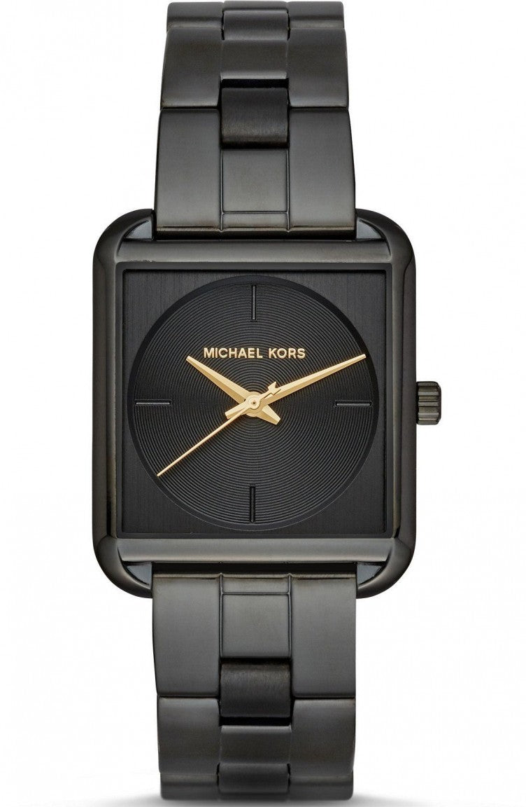 Michael Kors Square Lake Black Tone Women's Watch  MK3666 - Dawson Watches