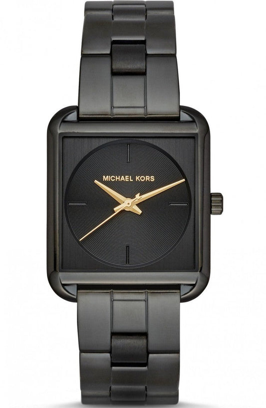 Michael Kors Square Lake Black Tone Women's Watch  MK3666 - Dawson Watches