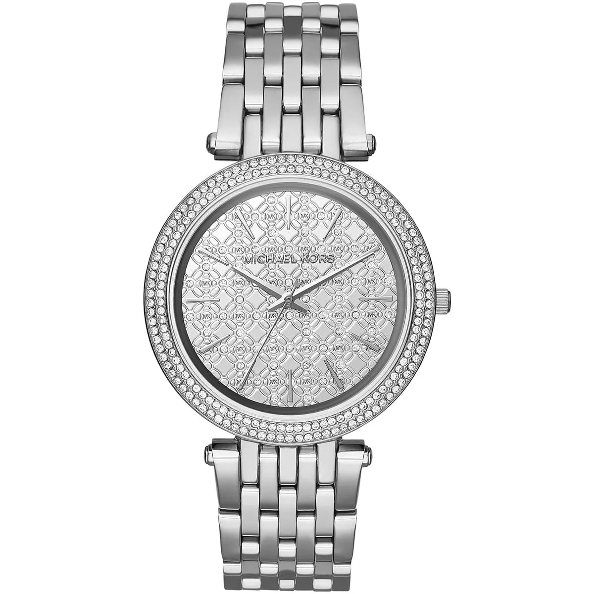 Michael Kors Darci Crystal Pave Silver-Tone Watch - MK3404