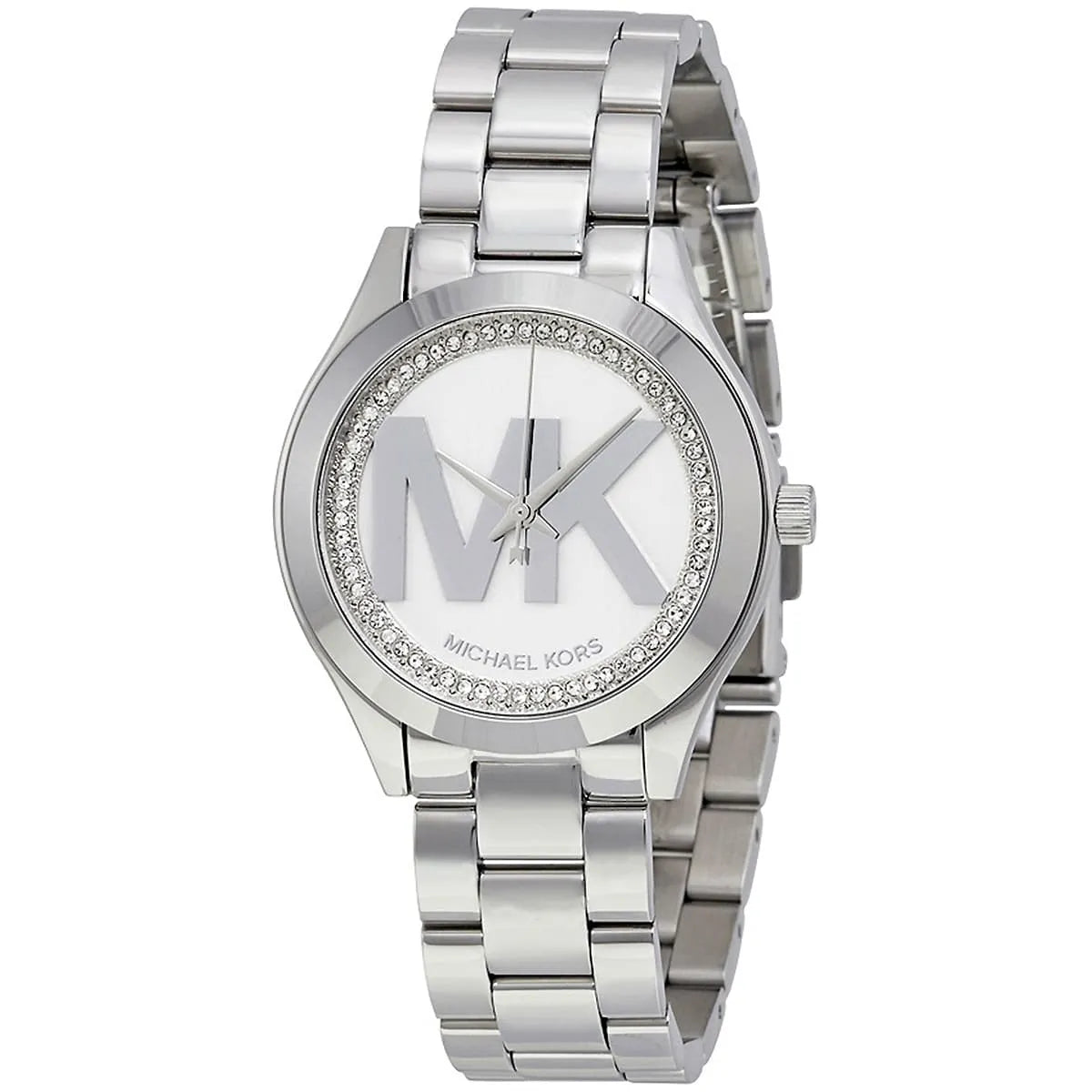 Michael Kors Mini Slim Runway Silver-Tone Women's Watch - MK3548
