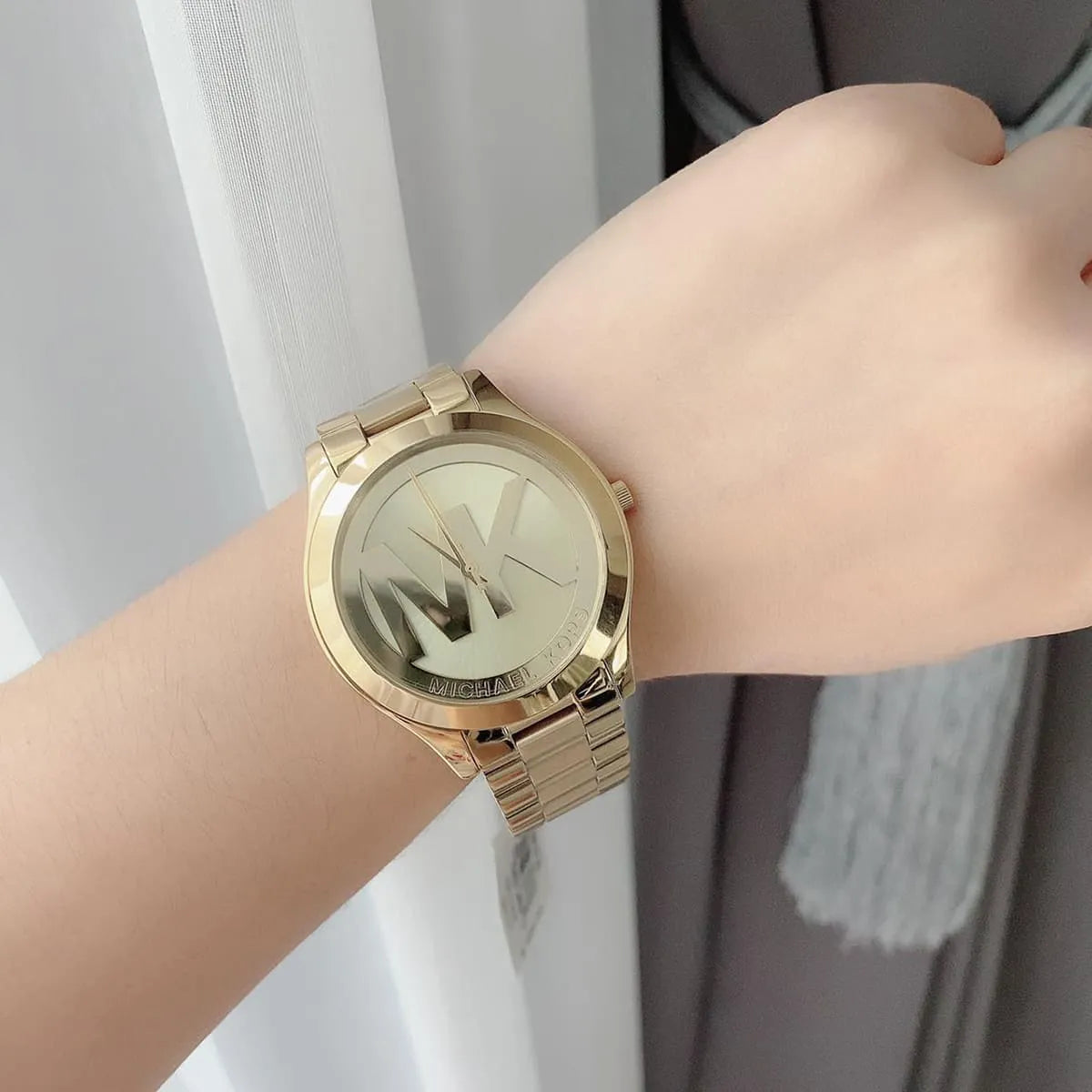 Michael Kors Slim Runway Gold-Tone Women's Watch - MK3739