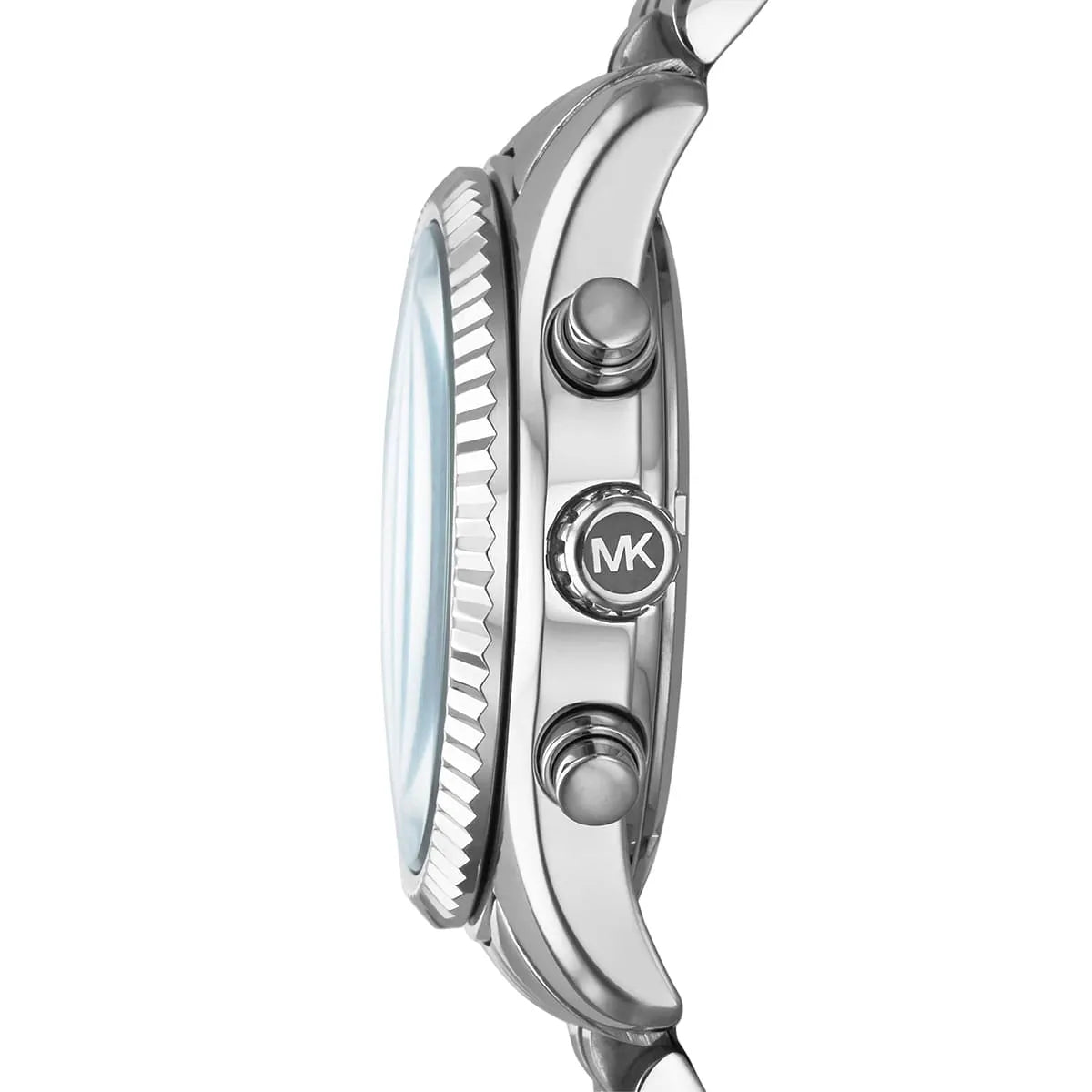 Michael Kors Lexington Blue Dial Silver Unisex Watch - MK5887