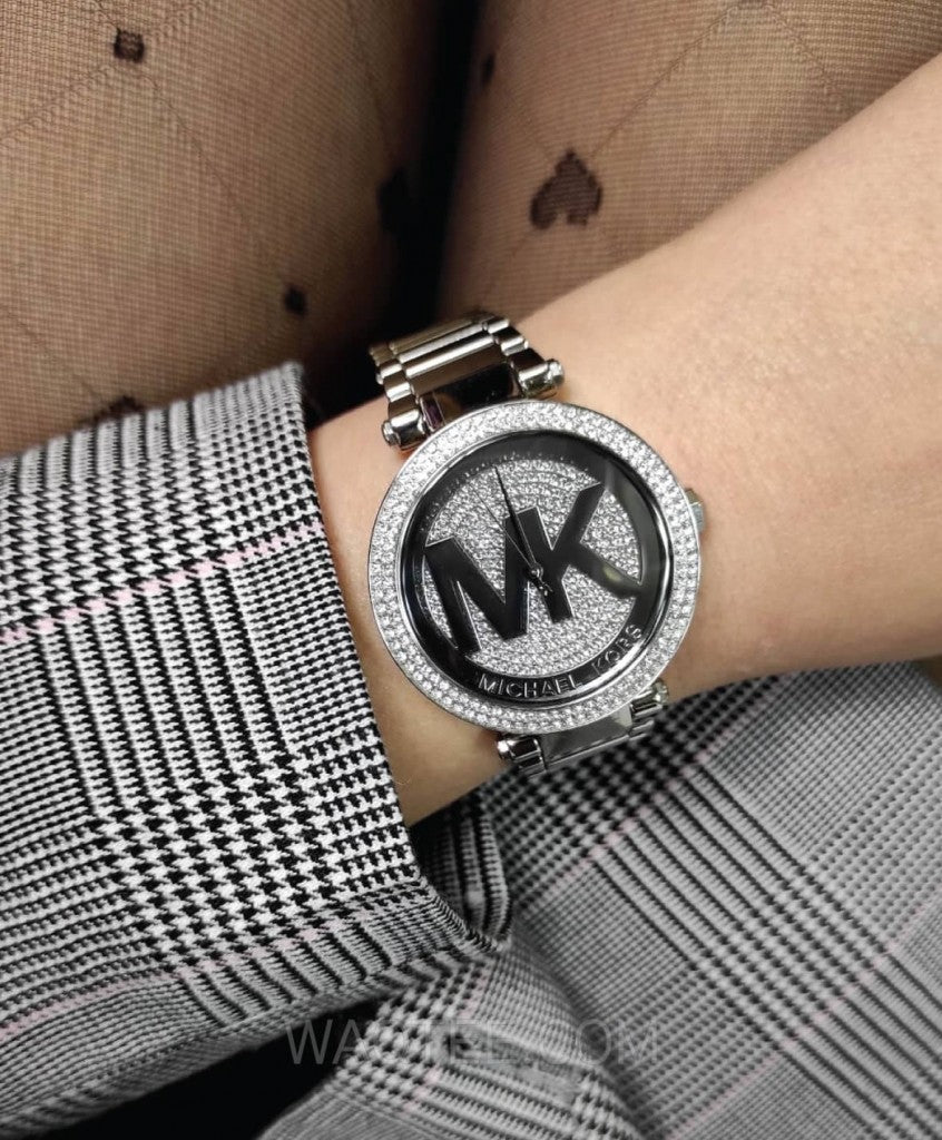 Michael Kors Parker Crystal Pave Dial Ladies Watch MK5925