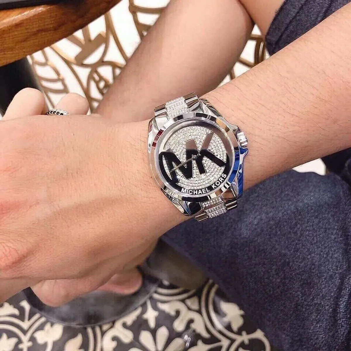 Michael Kors Bradshaw Silver Men's Watch - MK6486