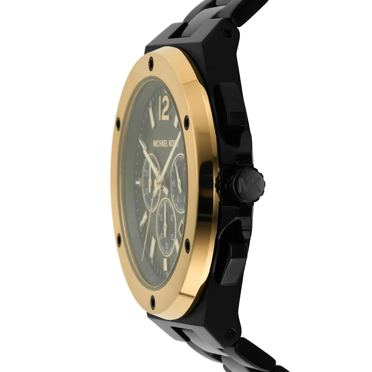 Michael Kors Oversized Lennox Chronograph Black/Gold Men's Watch - MK8941
