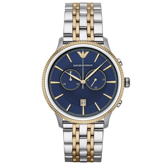 EMPORIO ARMANI Classic Chronograph Blue Dial Men's Watch AR1847