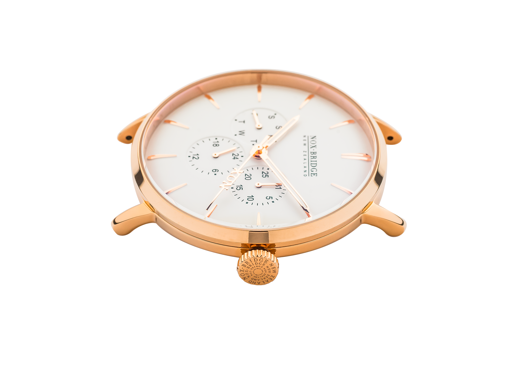 NOX-BRIDGE Classic Alcyone Rose Gold 36MM ARG36 - The Watches Men & CO #3